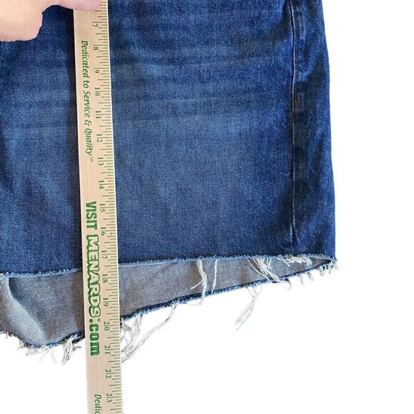 OLD Navy Raw hem shorts Size 28 High-rise slouchy Straight secret slim pockets - Picture 5 of 8